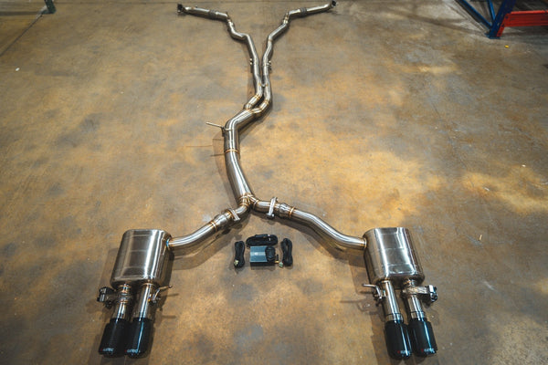 Audi B9 S4 / S5 كات باك كورساترونك الإلكتروني - Corsatronic Exhausts