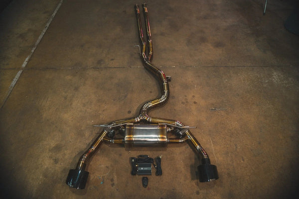 Audi MK4 RS3 كات باك كورساترونك الإلكتروني - Corsatronic Exhausts