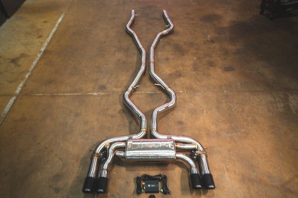 BMW X5M / X6M كات باك كورساترونك الإلكتروني (F85 / F86) - Corsatronic Exhausts