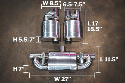 دبة كورسا الالكترونية مع كامل ملحقات التشغيل - Corsatronic Exhausts