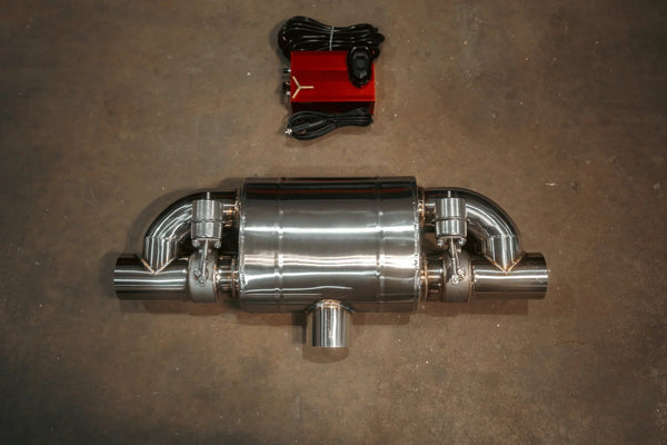 دبة كورسا الاصدار العريض مع كامل ملحقات التشغيل - Corsatronic Exhausts