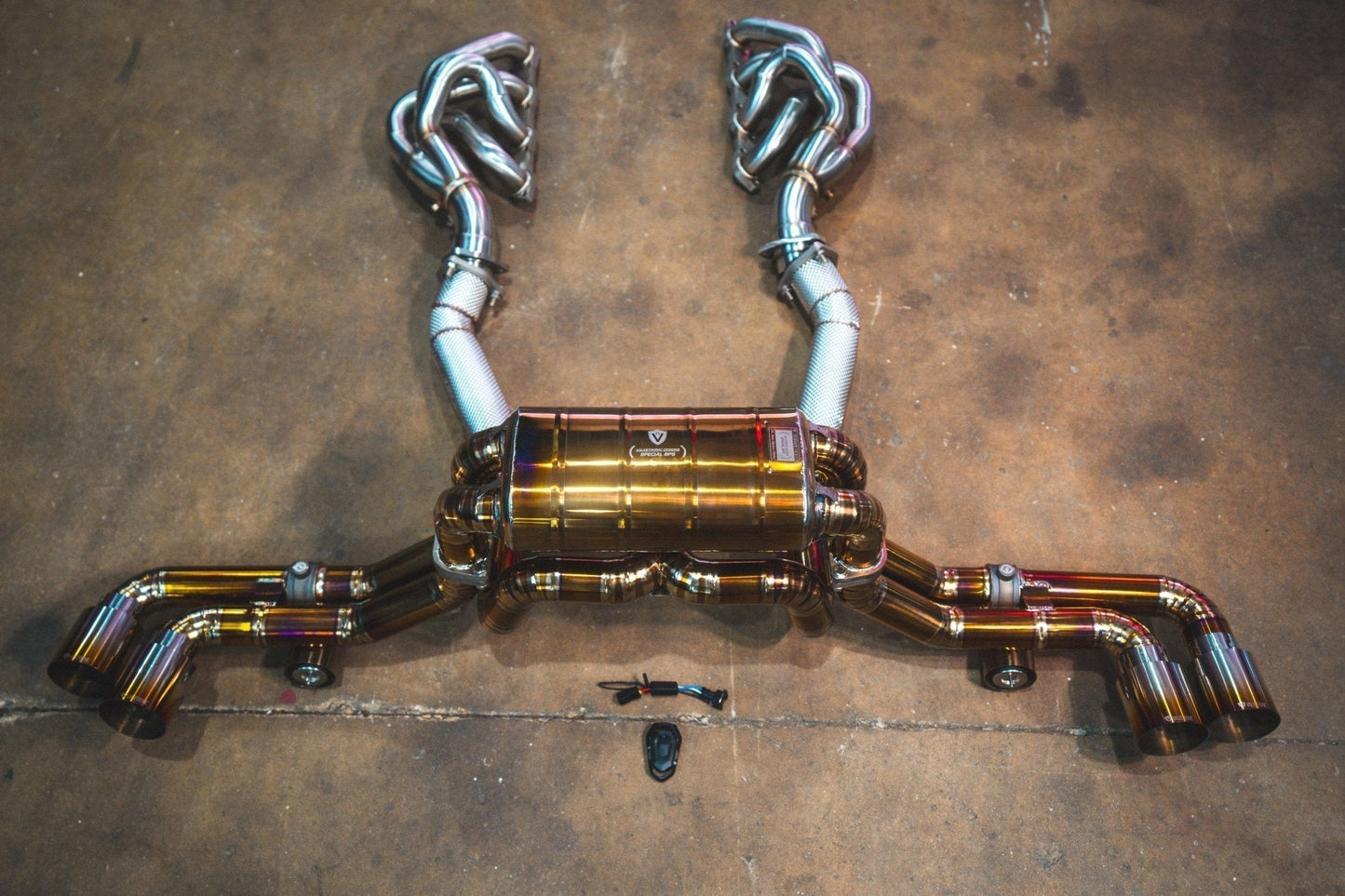 Ferrari F430 نظام كورساترونك الإلكتروني - Corsatronic Exhausts