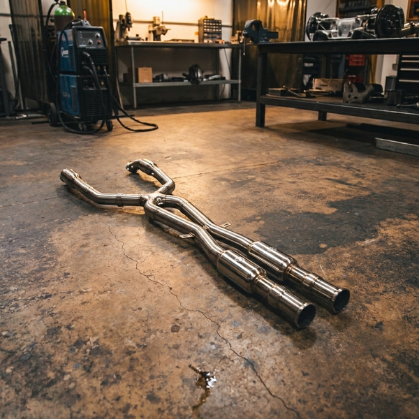 BMW M3 E9x Midpipe - workshop