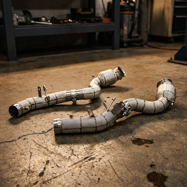 Mercedes E63 W213 Downpipe
