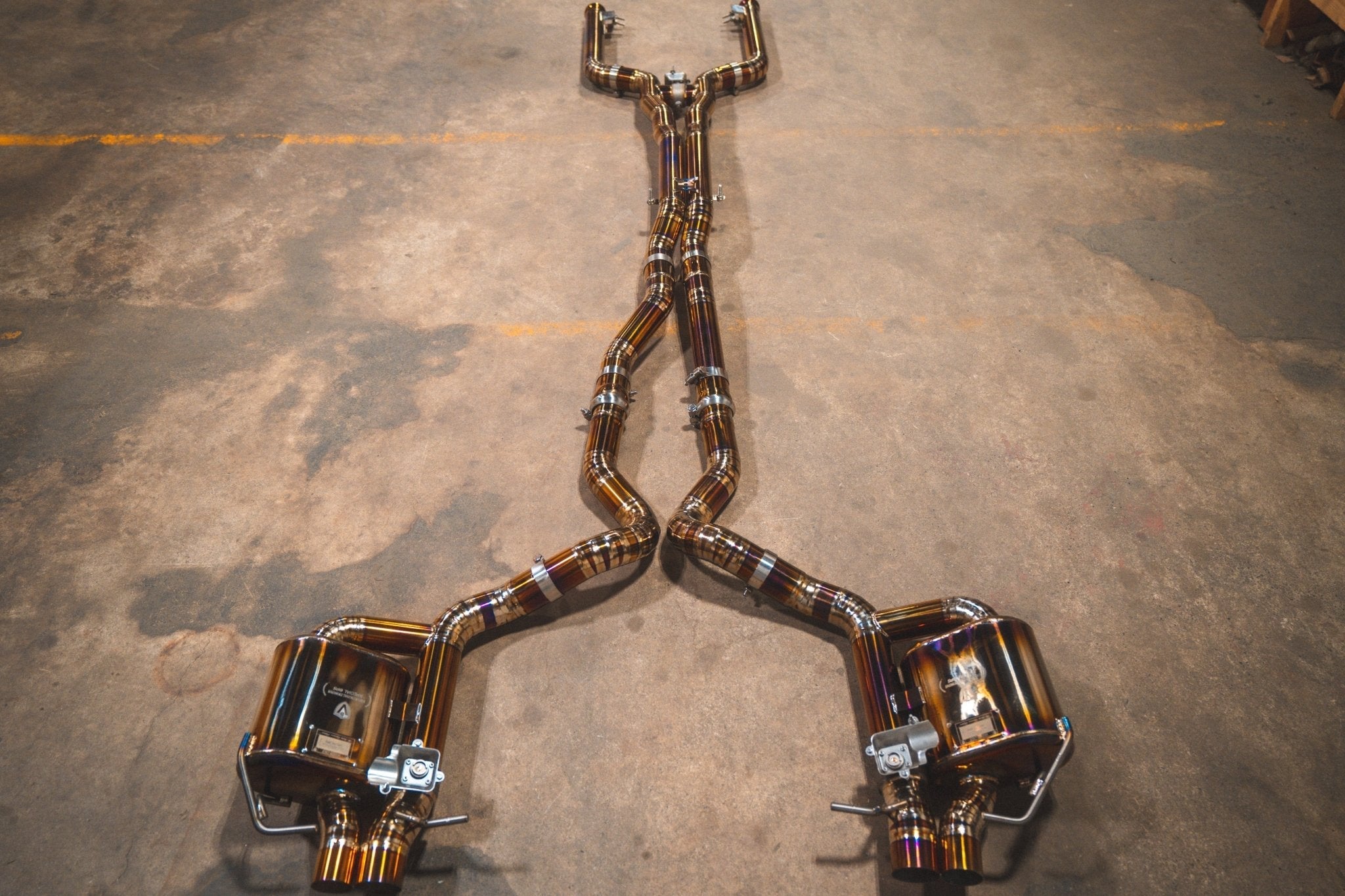 كات باك كورساترونك الإلكتروني Mercedes W205 C63 / C63s - Corsatronic Exhausts