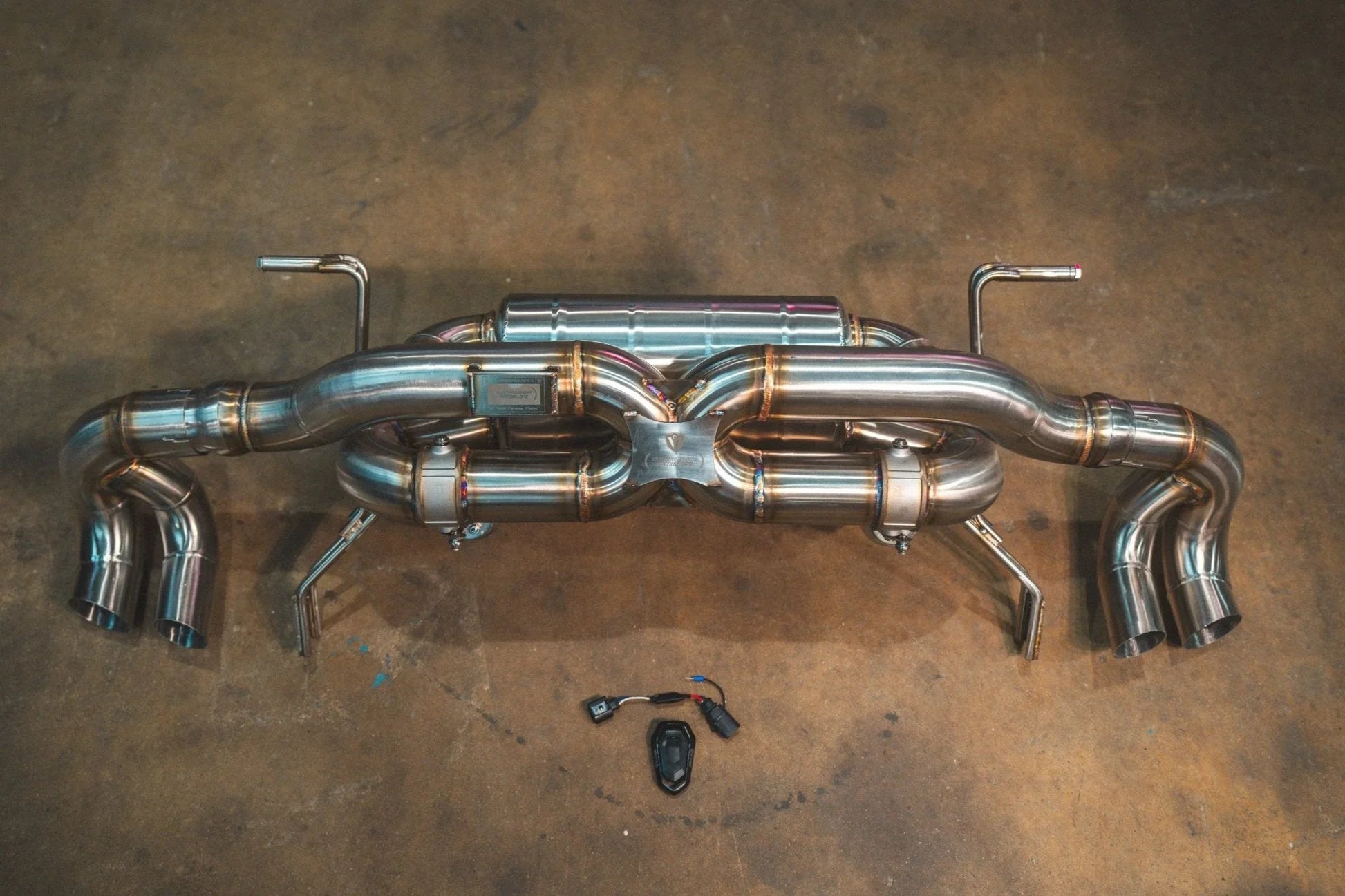 Lamborghini Gallardo LP - 560/570 نظام كورساترونك الإلكتروني - Corsatronic Exhausts