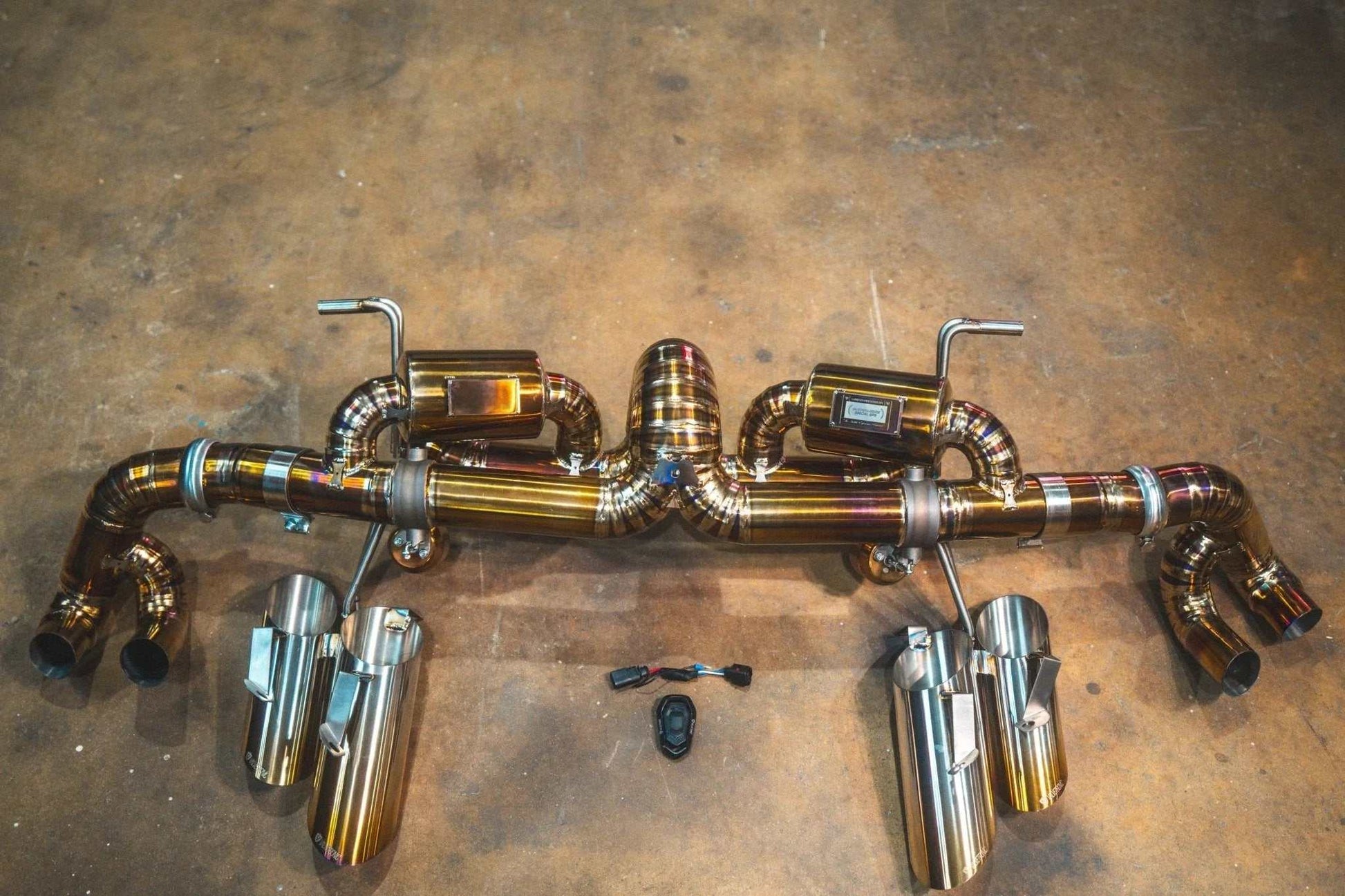 Lamborghini Huracan LP - 580 / LP - 610 نظام كورساترونك الإلكتروني - Corsatronic Exhausts