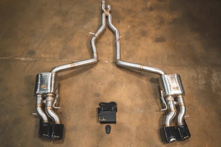 Mercedes W218 CLS63 AMG كات باك كورساترونك الإلكتروني - Corsatronic Exhausts